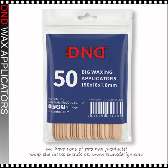 DND Big Wax Applicators 50/Pk
