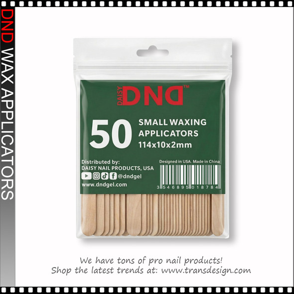DND Small Wax Applicator 50/Pk