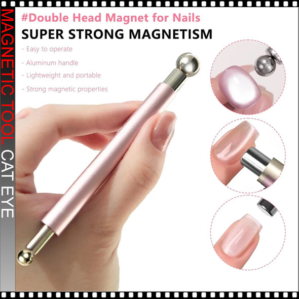 MAGNETIC TOOL Double-Headed with Round Steel Balls