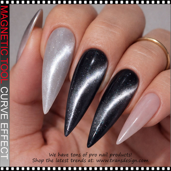 MAGNETIC ROUND CAT EYE Curve Effect 1.26" Diameter