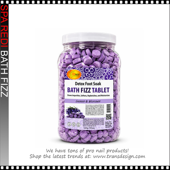 SPA REDI Bath Fizz Lavender & Wildflower 950 Tablets