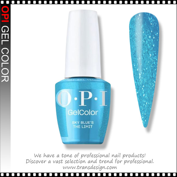 OPI GELCOLOR Sky Blue's the Limit #GCS077
