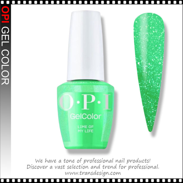 OPI GELCOLOR Lime of My Life #GCS078