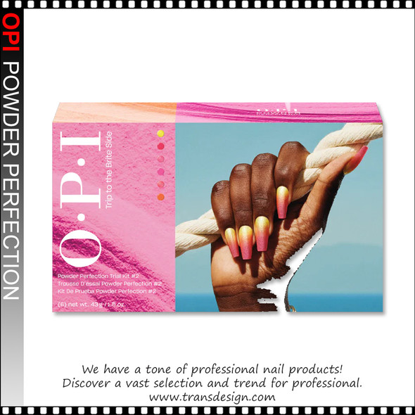 OPI Trip to the Brite Side Collection - 6 Piece Powder Perfection Trail Kit #2