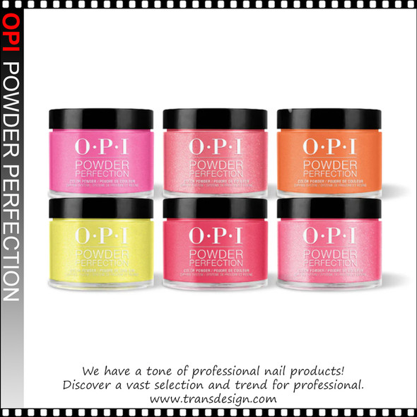 OPI Trip to the Brite Side Collection - 6 Piece Powder Perfection Trail Kit #2