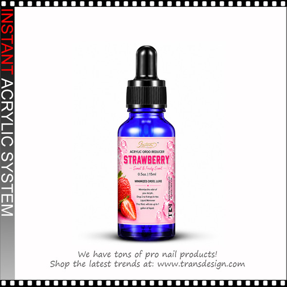 INSTANT Acrylic Odor Reducer STRAWBERRY 0.5oz.