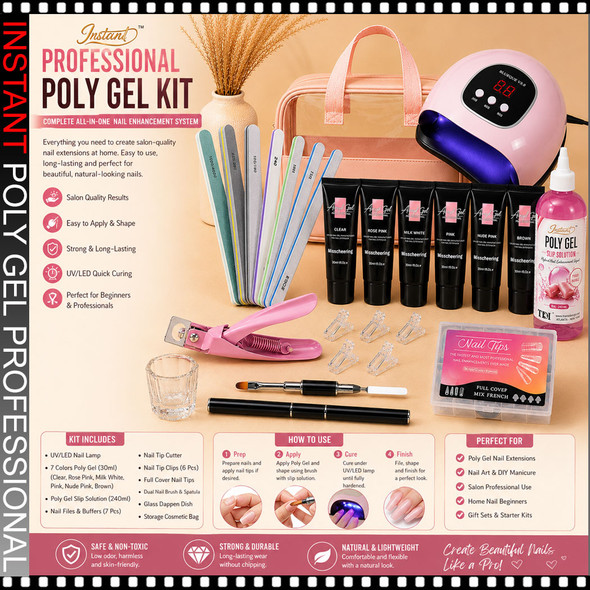 INSTANT Professional Poly Gel Kit