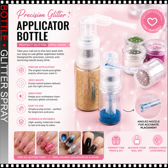 GLITTER SPRAY Bottle 0.5oz.
