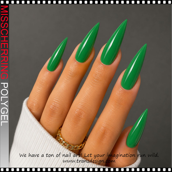 MISSCHEERING Polygel Neon Green #06