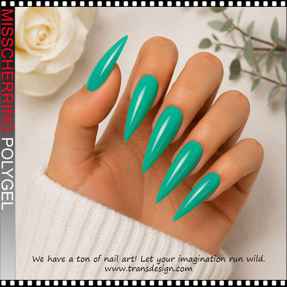 MISSCHEERING POLYGEL Neon Alpine Green #10