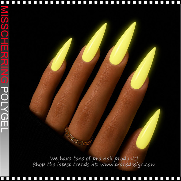 MISSCHEERING Polygel Luminous, Pink to Yellow #LUO5
