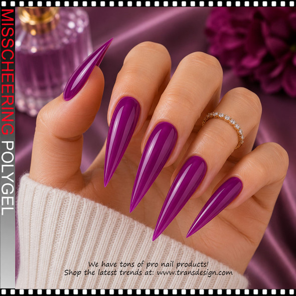 MISSCHERRING POLYGEL NEON Purple Berry #09