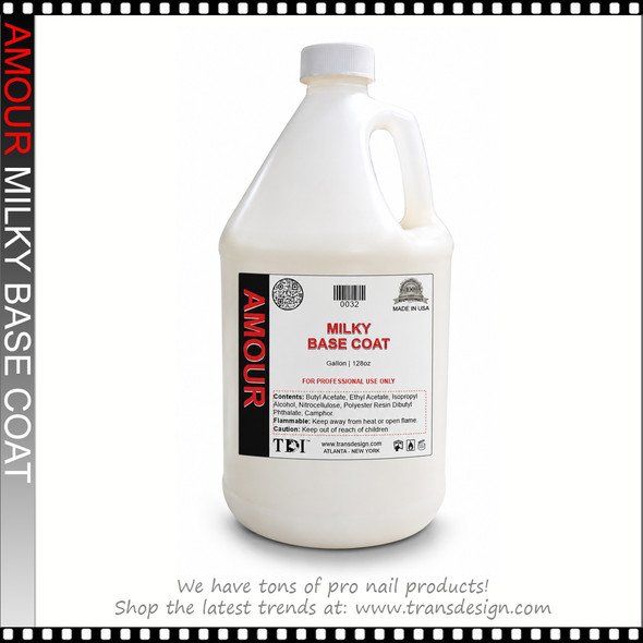 AMOUR Milky Base Coat Gallon
