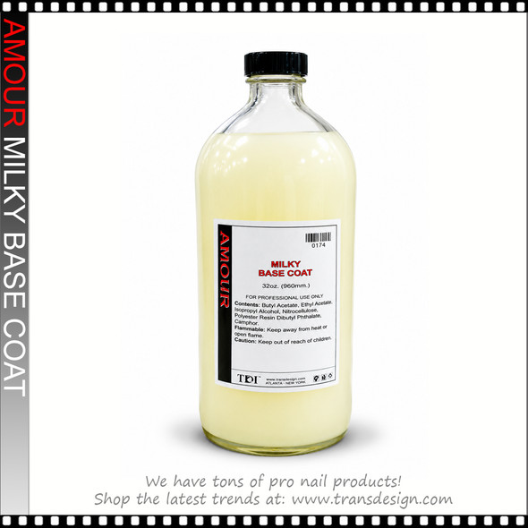 AMOUR Milky Base Coat 32oz