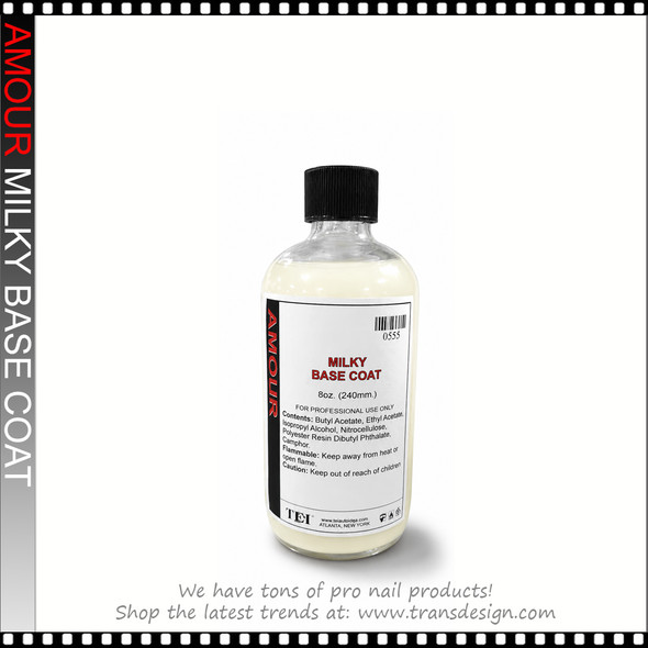 AMOUR Milky Base Coat 8oz