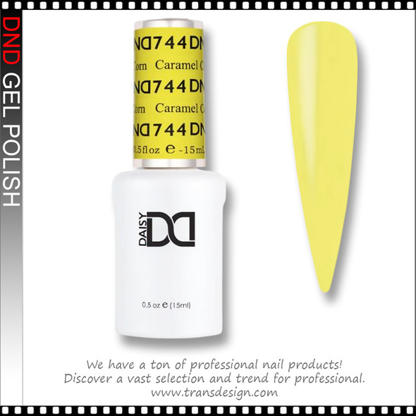 DND Gel Polish Caramel Corn #744