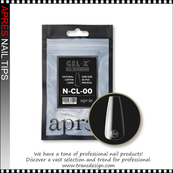 APRES Natural Coffin Long Refill Bag 50/Bag