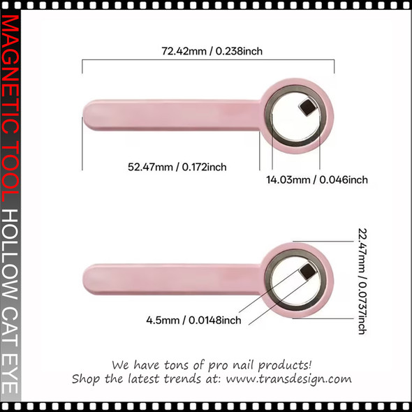MAGNETIC TOOL Long-handle Hollow Cat Eye