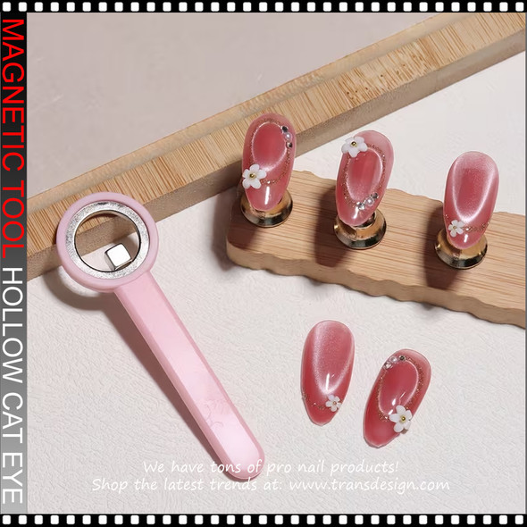 MAGNETIC TOOL Long-handle Hollow Cat Eye