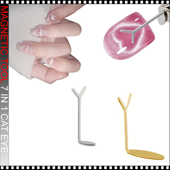 MAGNETIC TOOL 7-in-1 Multi-Functional Cat Eye, Pink