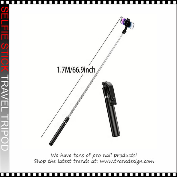 Selfie Stick Travel Tripod 68 Inch