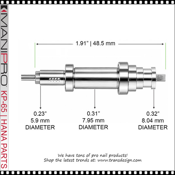 MANIPRO KP-65/HANA Spindle Assembly Each