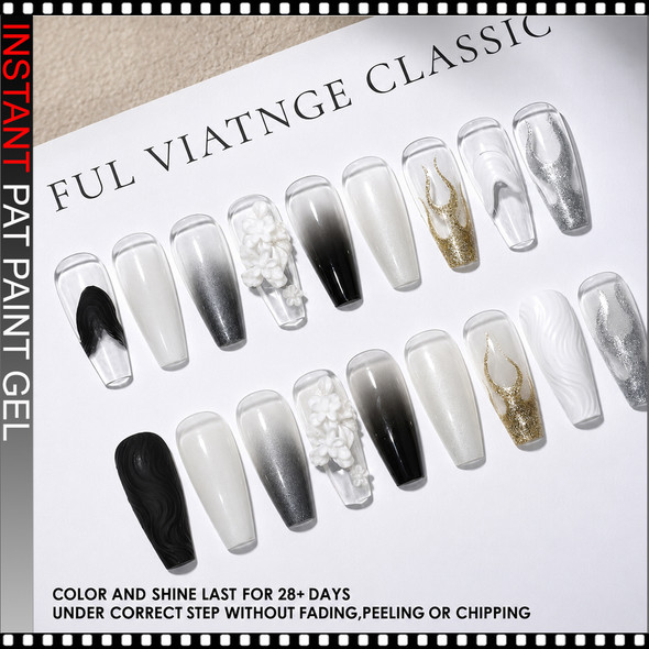INSTANT PAT PAINT Back & White Collection 9/Case