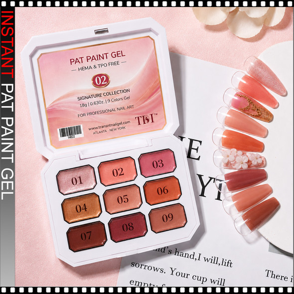 INSTANT PAT PAINT Sunset Nude Collection 9/Case