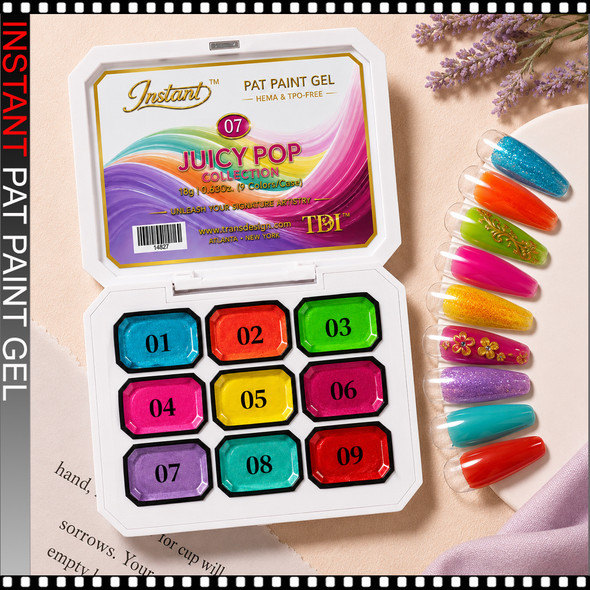 INSTANT PAT PAINT Juicy Pop Collection 9/Case