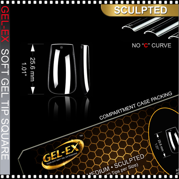 GEL-EX Square, Medium, Natural 600/Case - TDI, Inc
