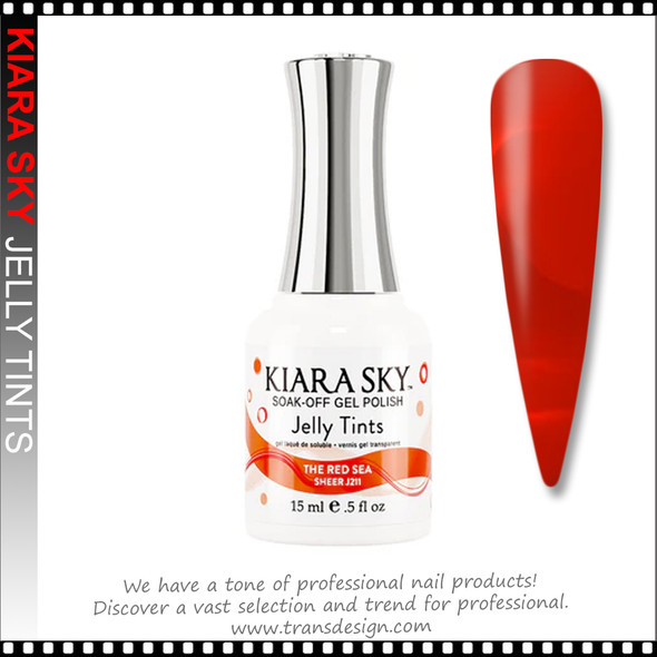KIARA SKY JELLY TINTS The Red Sea 0.5oz. #J211