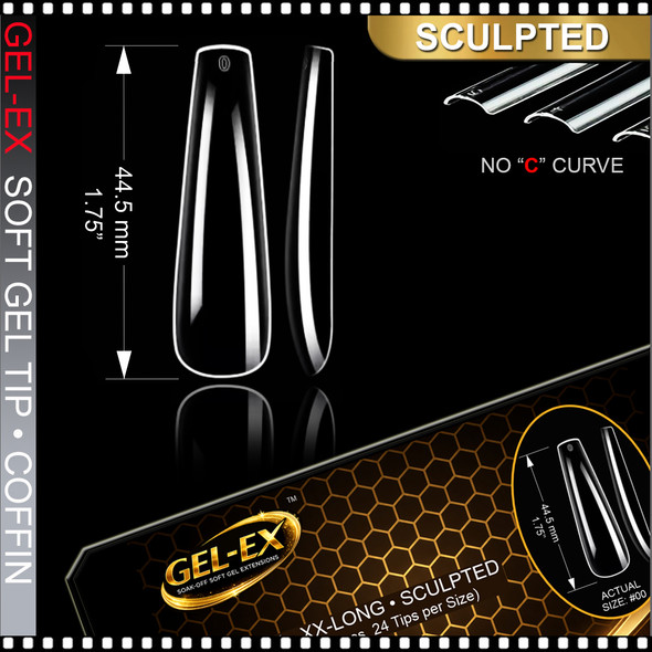 GEL-EX Coffin, 2X-Long, Sculpted 360/Case