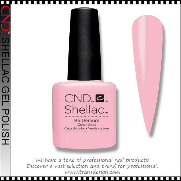 CND SHELLAC Be Demure 0.25oz.*