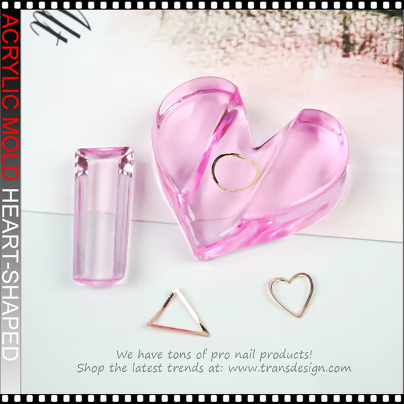 Nail Embossed Molds Metal Frame Bending, Pink