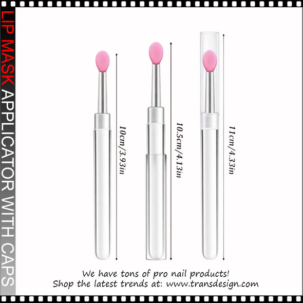 NAIL ART Silicone Applicator Tools Assorted Color 4/Pack #1