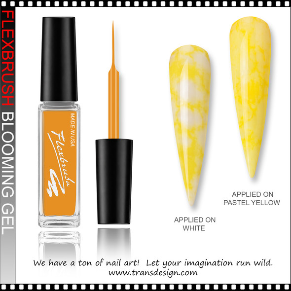 BLOOMING GEL Neon Yellow Orange 0.3oz.