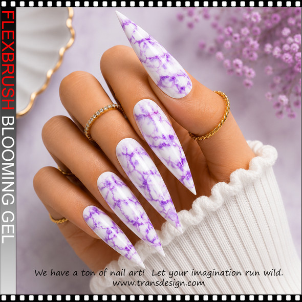 BLOOMING GEL Flash Rose Purple  0.3oz.