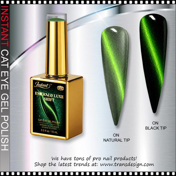 INSTANT CAT EYE #28 Emerald Luxe Shift 0.5oz.