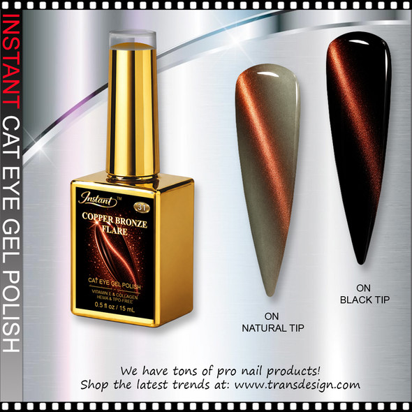 INSTANT CAT EYE #31 Copper Bronze Flare 0.5oz.