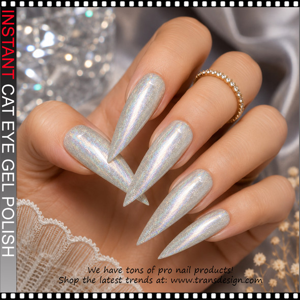 INSTANT CAT EYE #34 Pearl White Aurora 0.5oz.