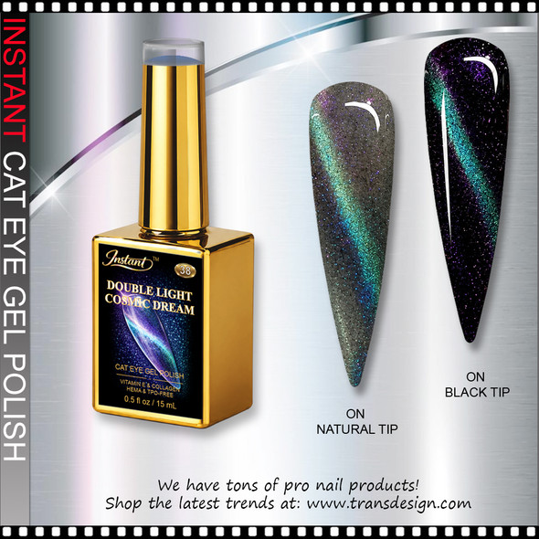 INSTANT CAT EYE #38 Double Light Cosmic Dream  0.5oz.