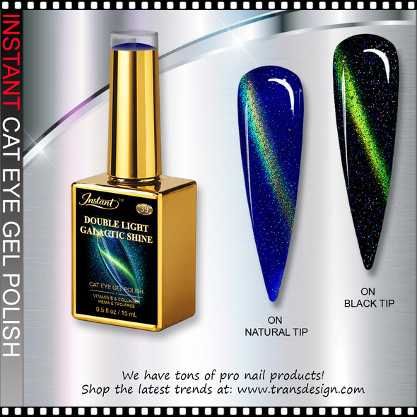 INSTANT CAT EYE #39 Double Light Galactic Shine 0.5oz.
