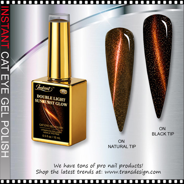 INSTANT CAT EYE #40 Double Light Sunburst Glow 0.5oz.