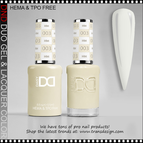 DND Gel Polish Duo HEMA & TPO-Free - #003 Mist