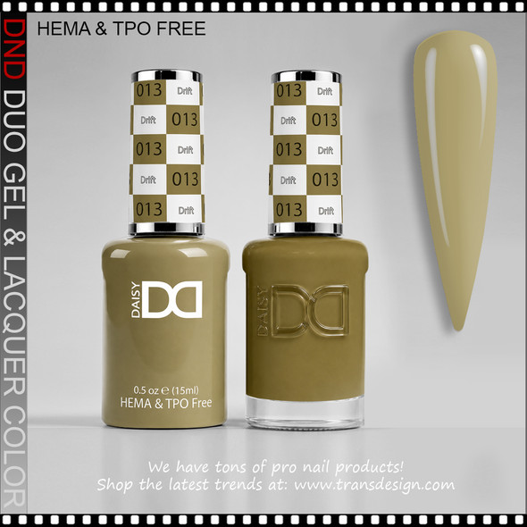 DND Gel Polish Duo HEMA & TPO-Free - #013 Drift