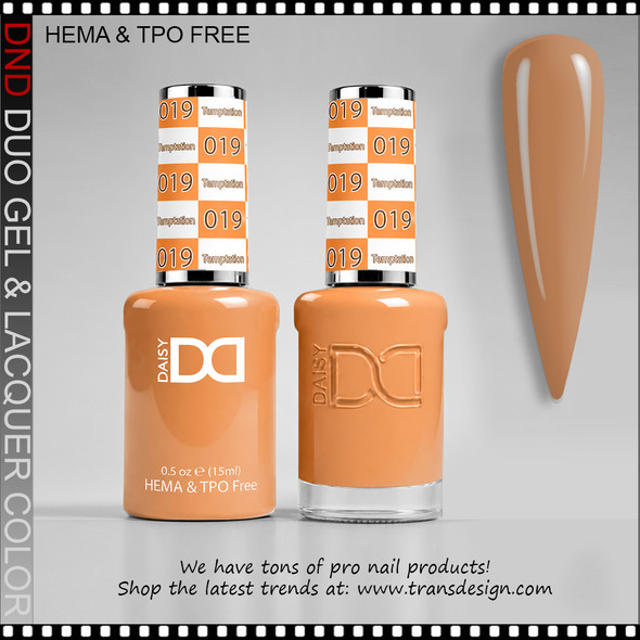 DND Gel Polish Duo HEMA & TPO-Free - #019 Templation