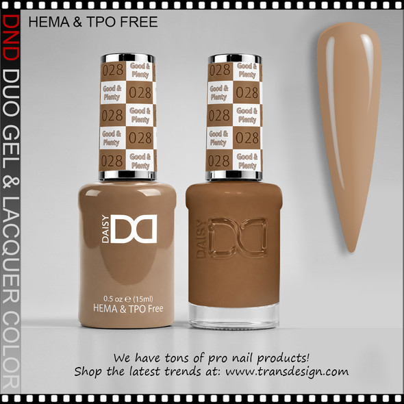 DND Gel Polish Duo HEMA & TPO-Free - #028 Good & Plenty