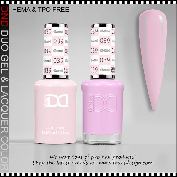 DND Gel Polish Duo HEMA & TPO-Free - #039 Ghosted