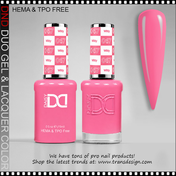 DND Gel Polish Duo HEMA & TPO-Free - #067 Witty