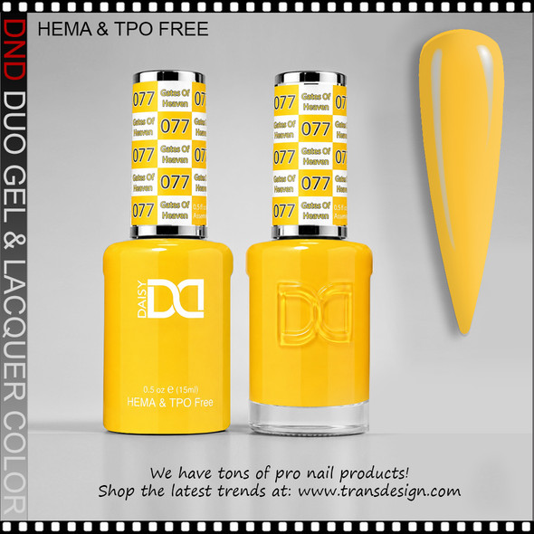 DND Gel Polish Duo HEMA & TPO-Free - #077 Gates Of Heaven